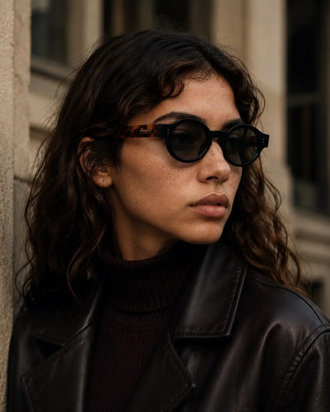 Dani D round sunglasses